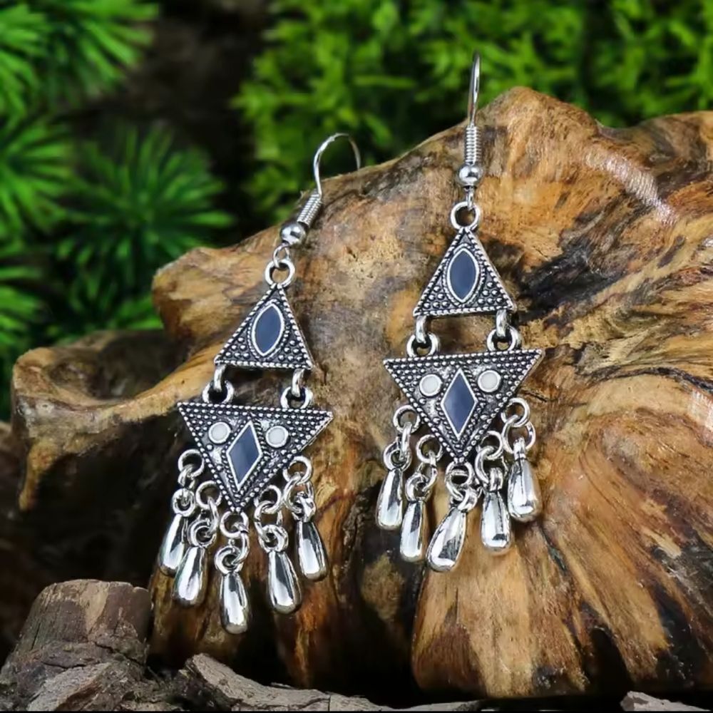 Earrings Dangle Vintage Retro Women's New f9